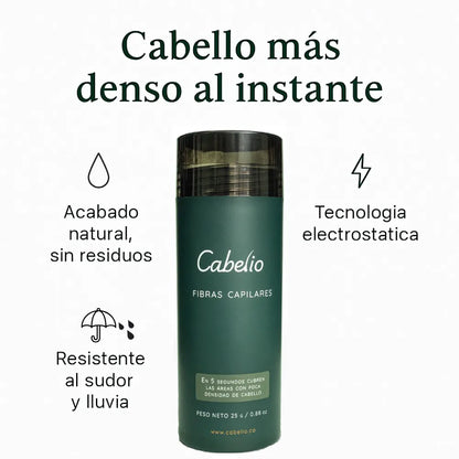 CABELIO Mayor densidad en segundos