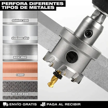 Set X5 Brocas Sierra Perforadora TCT