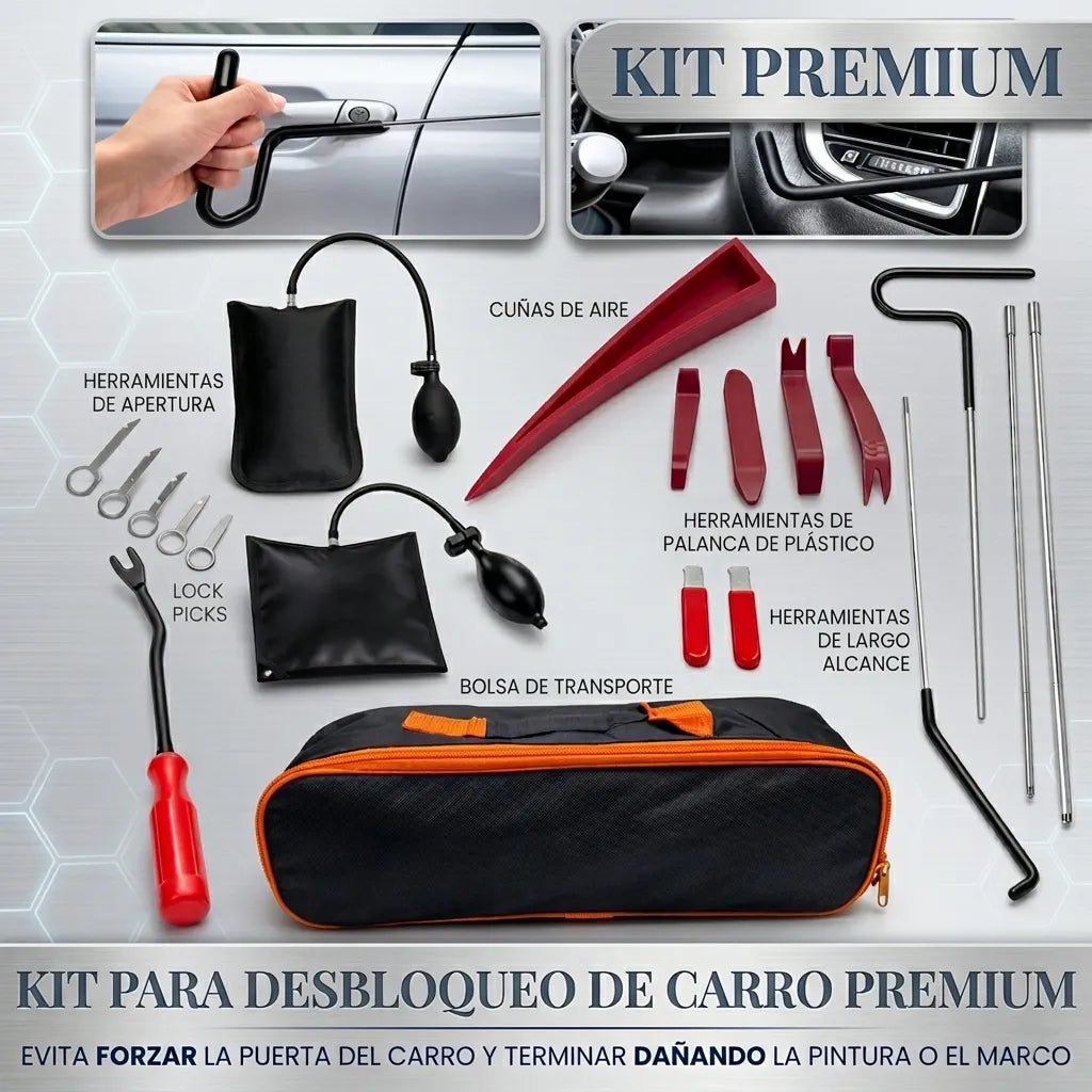 Kit Desbloqueo Emergencia Vehículo