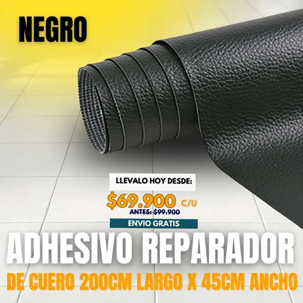 Adhesivo Reparador de Cuero | 200cm x 45cm