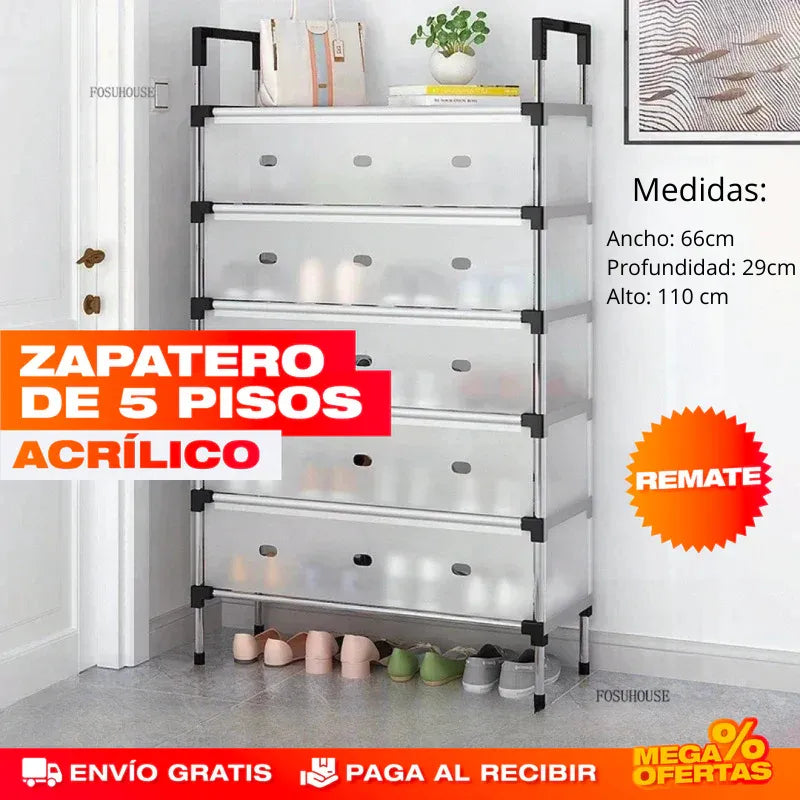 Organizador Zapatero de 6 Niveles